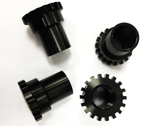 3T Luteus II and Open UP 15mm to 12mm Thru Axle Conversion Kit 