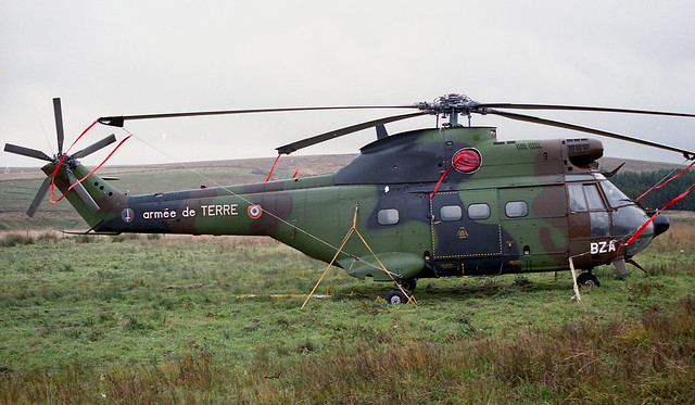Puma: French Army: 1109/BZA SA.330 Puma Otterburn Airstrip
