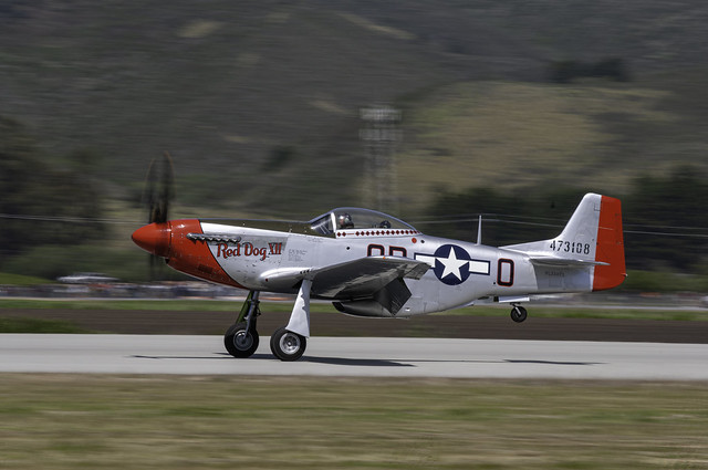 Red Dog XII P-51D Taking Off
