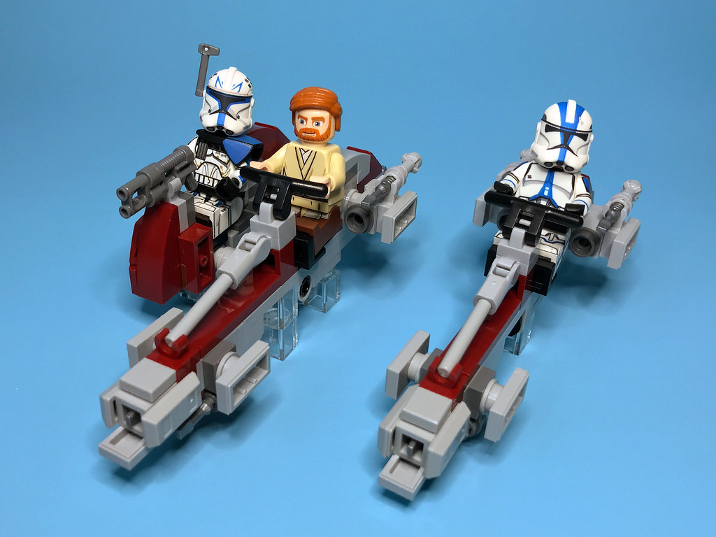 MOC LEGO Star Wars Clone Trooper BARC Speeder, Apr.14 ...