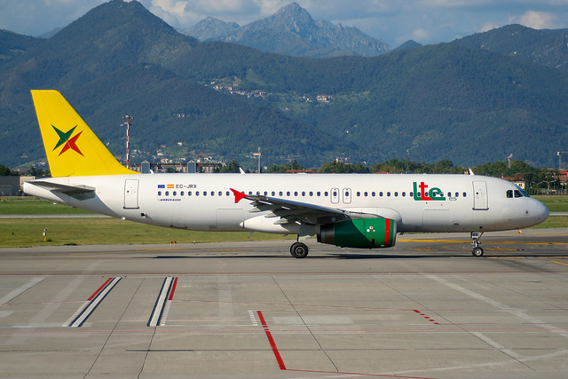 LTE - Airbus A320-232 EC-JRX @ Milan Bergamo