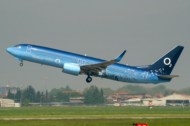 Travel Service - Boeing 737-86Q/W OK-TVC @ Milan Bergamo