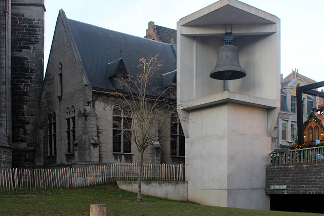 The Roeland Bell Outside St Nicholas' Church, Ghent, 18th December 2019 (2)