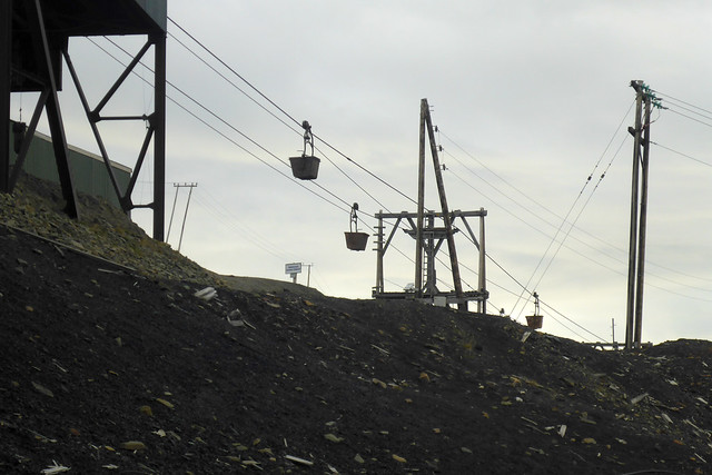 The old mine at Longyearbyen