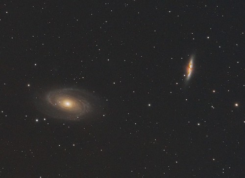 Messier 81 and 82 interacting galaxies in Ursa Major [Explored] | by john.purvis