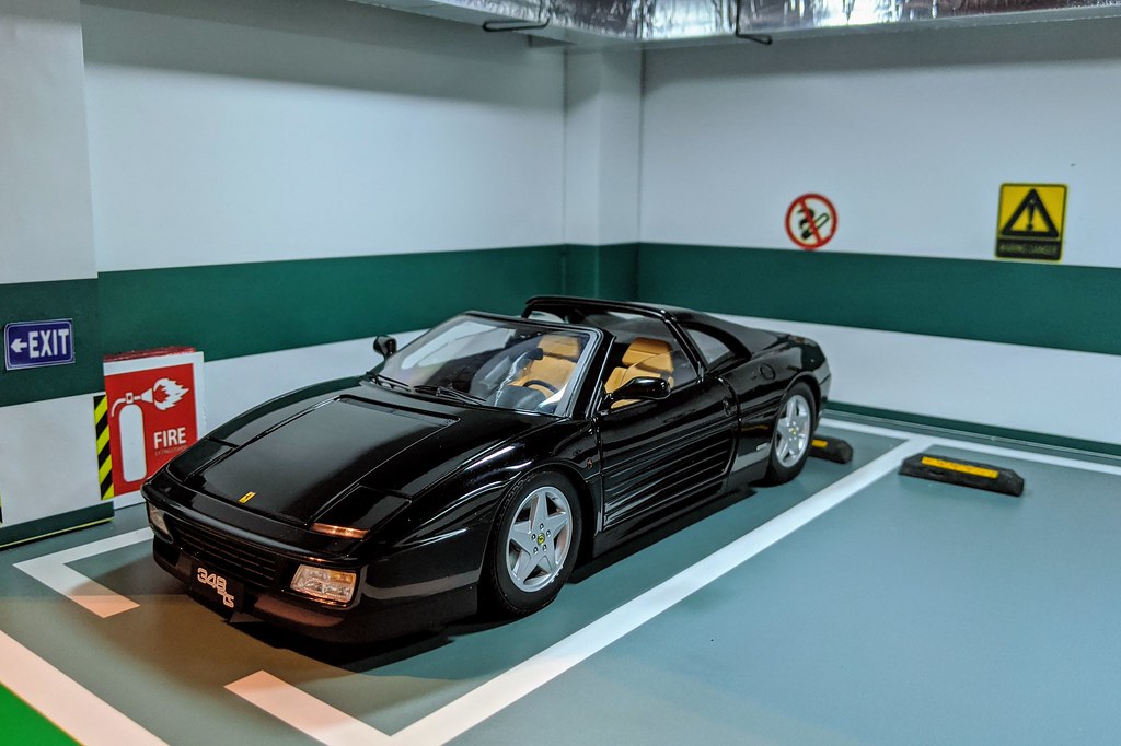 Details about   Unopened 1991 Hot Wheels Black Ferrari 348 #443 Car 5 Spoke Model 12933