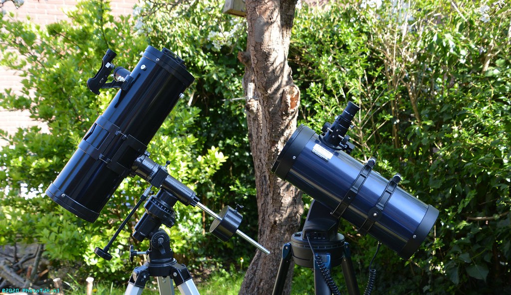 The Byomic and the Meade telescopes.
