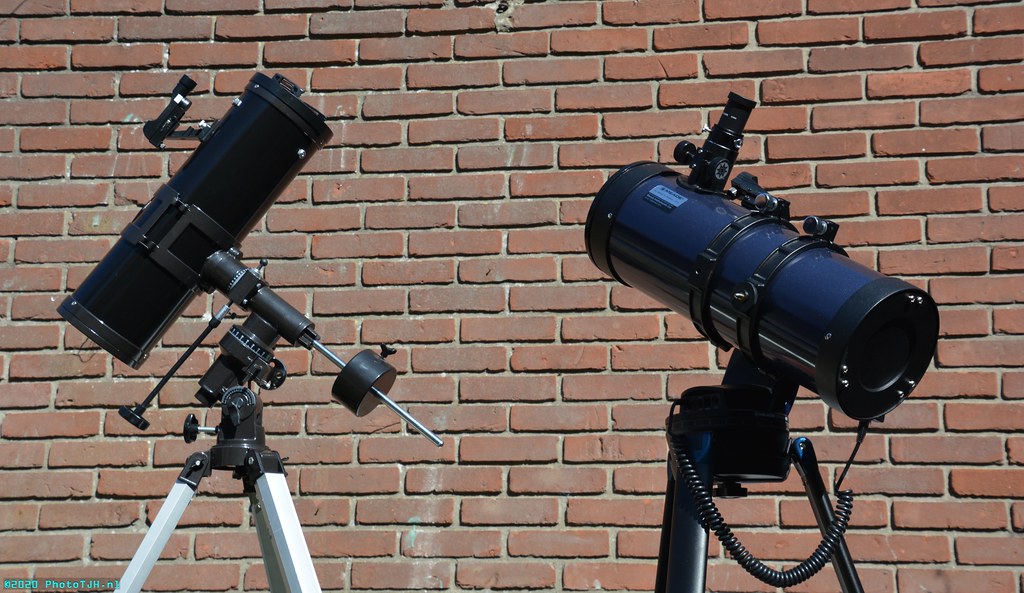 The Byomic and the Meade telescopes.