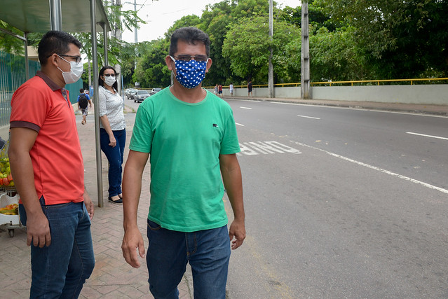 Prefeitura de Manaus recomenda uso de máscaras caseiras