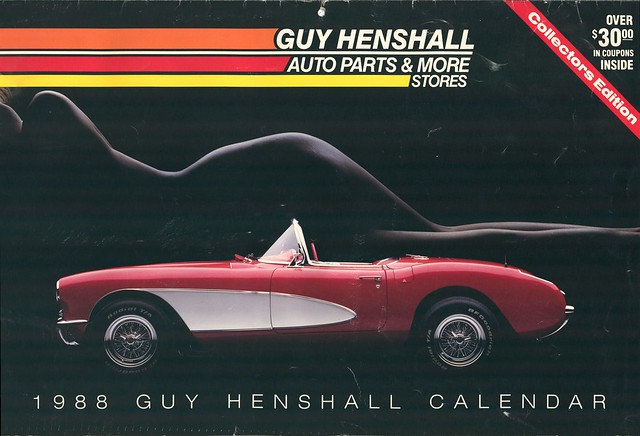 Guy Henshall Calendar 1988