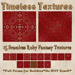 TT 15 Seamless Ruby Fantasy Timeless Textures