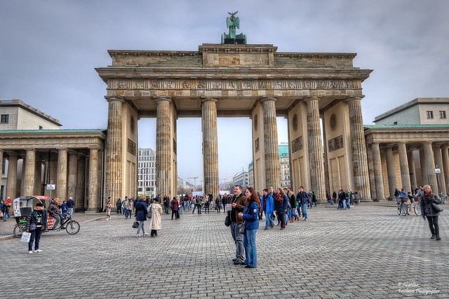 Brandenburg Gate back side