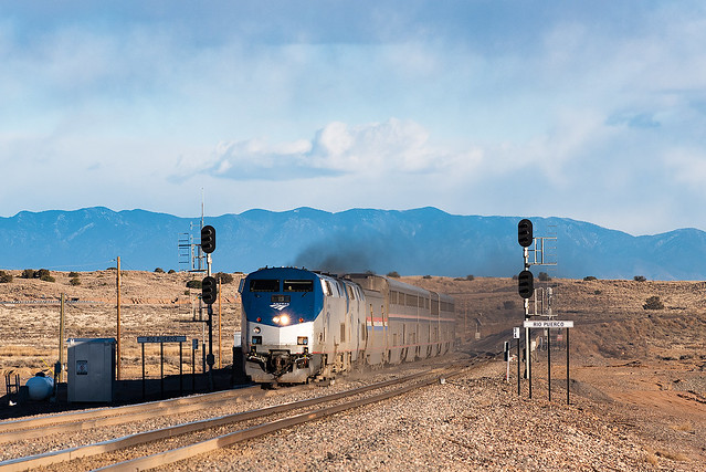 Southwest Chief at Rio Puerco