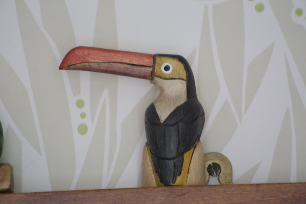 Wooden toucan