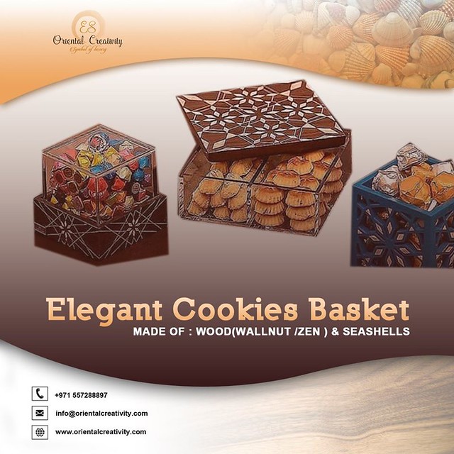 Buy Seashell Elegant Cookies Basket