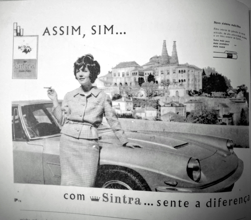 Assim, sim… (cigarros Sintra — in «Diana, revista de caça», 206, Mar.-Abr., 1966) 