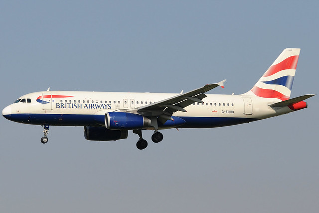 G-EUUG - Airbus A320-232 - British Airways 🇬🇧 @ BCN