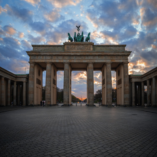 Brandenburg Gate - Berlin - Sunset lll
