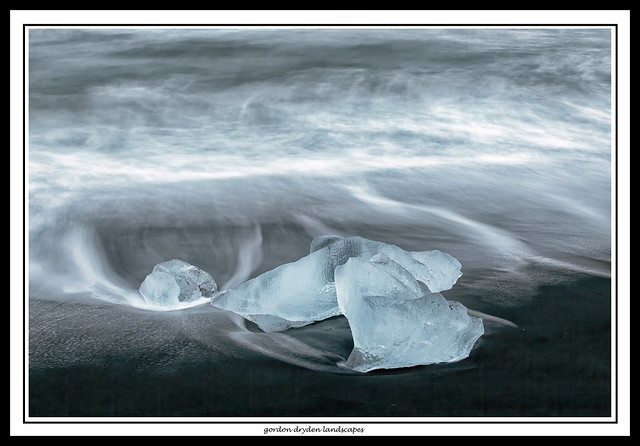 Breiðamerkursandur ice