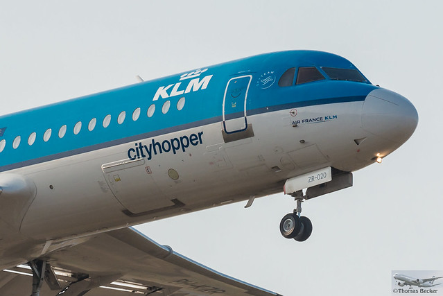 KLM Cityhopper Fokker 70 PH-KZR (888317)