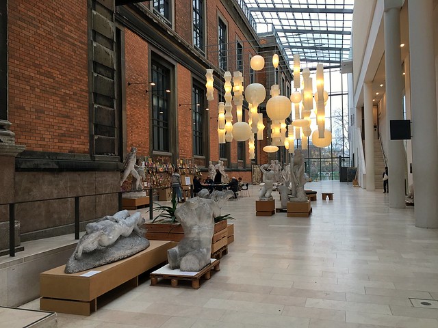 Inside National Gallery of Denmark