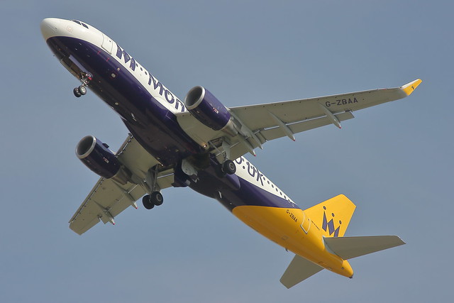 Monarch Airlines Airbus A320 G-ZBAA