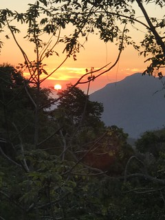 Sunrise in Pluma, Hidalgo, Mexico.