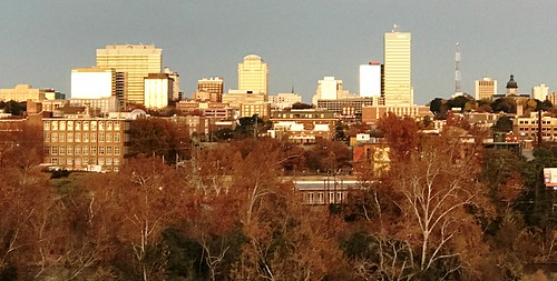simon garfunkel town city home view cityscape river congaree saluda broad buildings architecture columbia elevation height glass steel reflection platanus sycamore