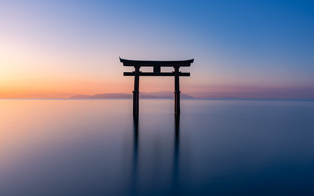 🇯🇵⛩ Shirahige Torii | Lake Biwa
