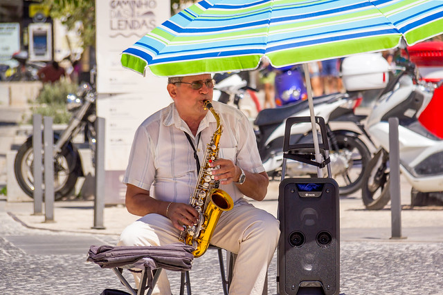 Portugal - Olhao - Musician