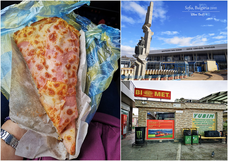 2019 Bulgaria Sofia Central Station & Pizza
