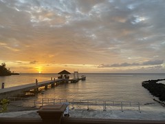 Sunset at the Palau Pacific Resort