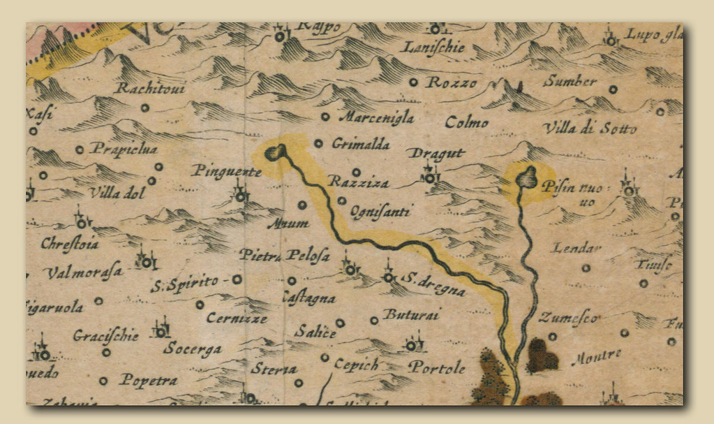 Istria olim Lapidia , Magini, Giovanni Antonio ,1633