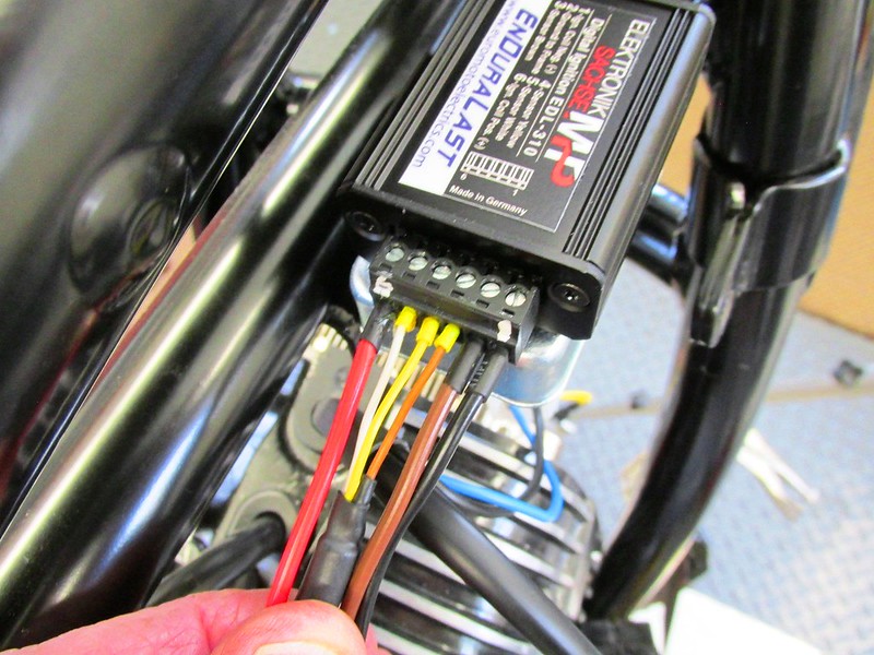 Correct Order of Ignition Control Unit Wires (#1 Terminal on Right, #6 on Left)