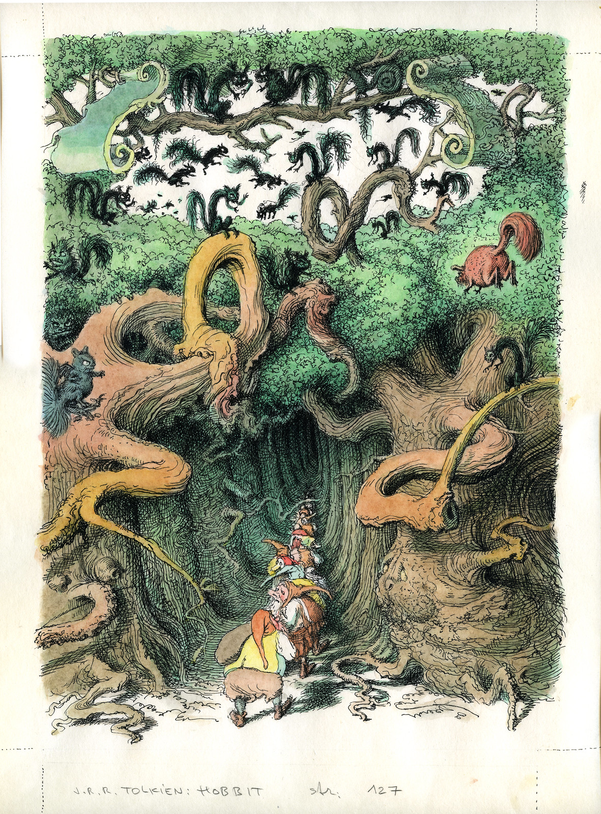 Peter Klucik -The Hobbit, Illustration 13