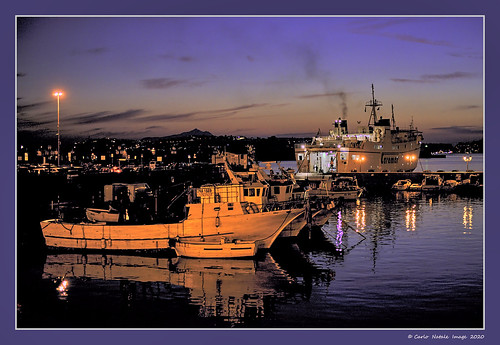carlonatale cienne45 natale pozzuoli campania harbour sunset tramonto crepuscolo twilight night boats