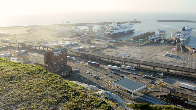 Deserted Dover Eastern Docks