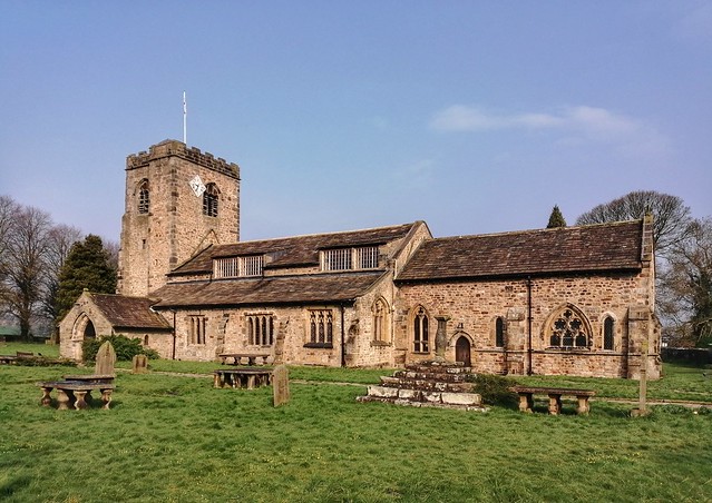 St Wilfrids Church, Ribchester. 13th Century.