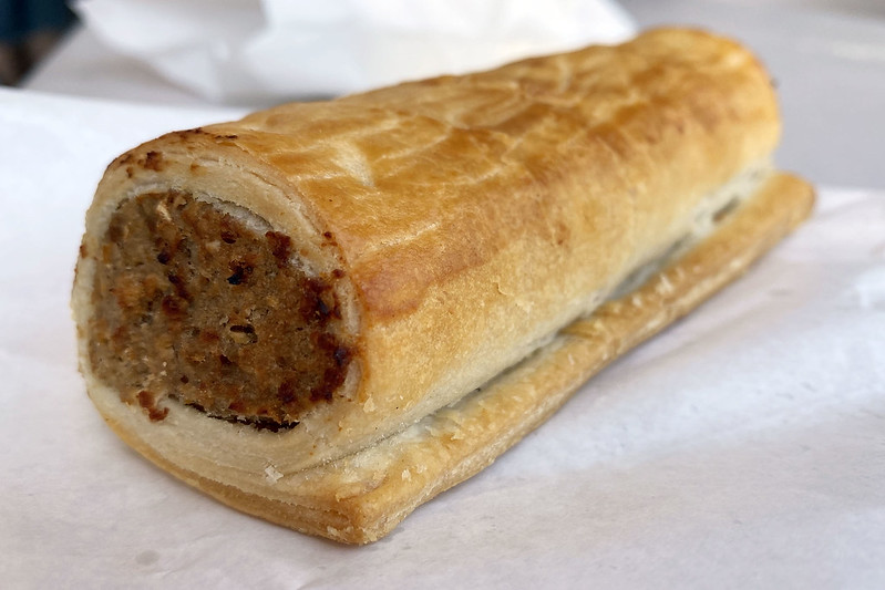 Sausage roll: Knights Bakehouse, Castle Hill