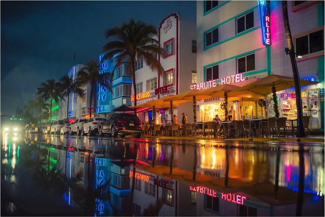 South Beach,Miami Nights