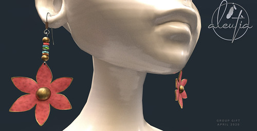 [Aleutia] Spring Earrings ~ April Group Gift