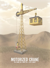 NOMAD // Motorized Crane