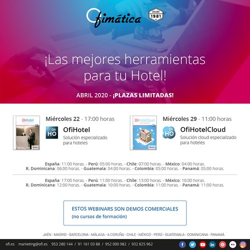 webinars hoteles abril | by ofisoftware