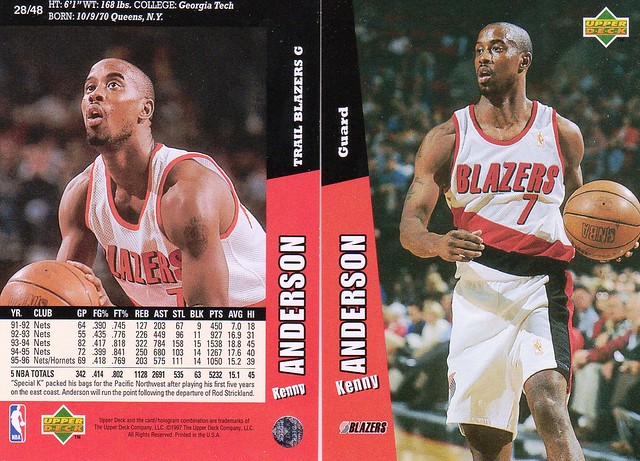 80 DERRICK COLEMAN NEW JERSEY NETS PANINI BASKETBALL NBA USA 1994-1995 94-95 