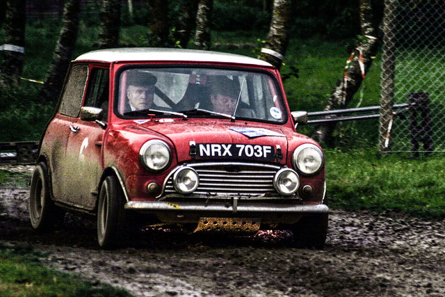 rally of the test Mini cooper
