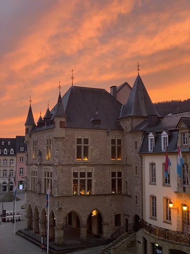 nofilter sunset evening echternach denzelt luxembourg