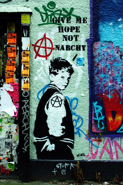 Give me hope not anarchy  - Bryste / Bristol