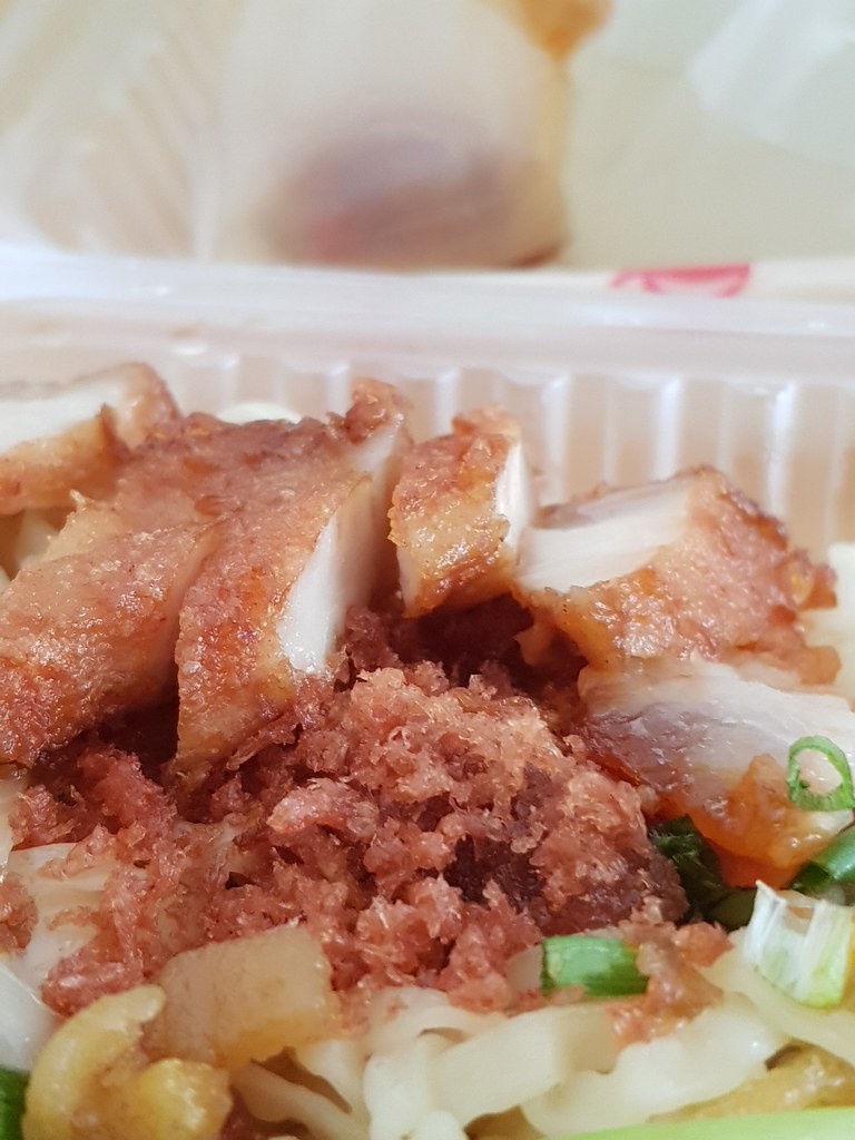 砂捞越哥罗面(烧肉) Sarawak Kolo Mee (mixed pork) m$7 @ 猪肉荣茶餐室 Restoran Permai Utama E Fatt USJ 1