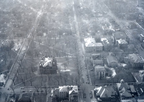 galesburgpubliclibrary galesburg illinois aerialviews negatives 20thcentury