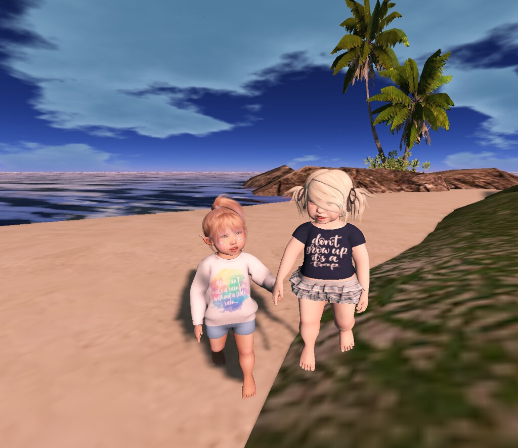 Beach Walkin' | Me and My God-Sissy just taking a walk on th… | Flickr